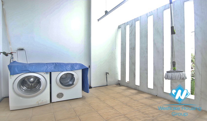 Charming villa with green garden for rent in Ciputra, Tay Ho, Hanoi
